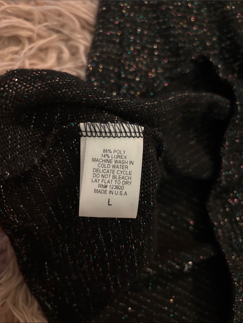 LAmade Metallic Sparkle Turtleneck - Picture 9 of 10